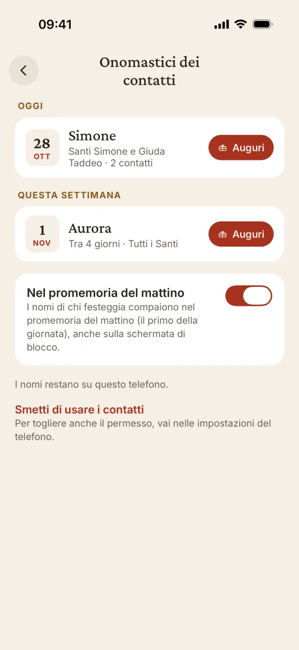 Gli onomastici dei contatti di oggi: Simone, Taddeo e Giuda