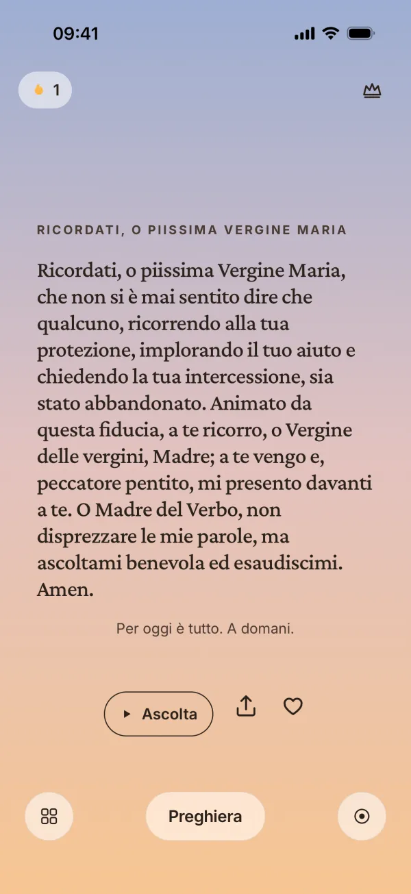 Un versetto della Bibbia su una foto di paesaggio
